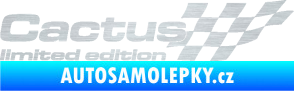 Samolepka Cactus limited edition pravá škrábaný hliník