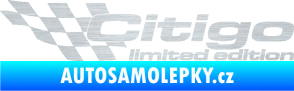 Samolepka Citigo limited edition levá škrábaný hliník