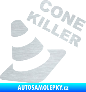 Samolepka Cone killer  škrábaný hliník