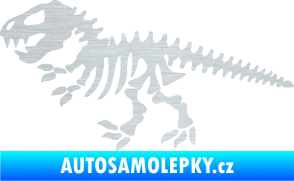 Samolepka Dinosaurus kostra 001 levá škrábaný hliník