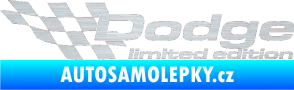 Samolepka Dodge limited edition levá škrábaný hliník