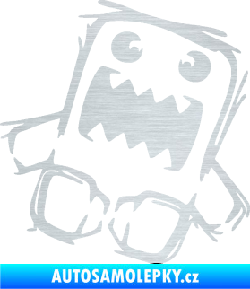 Samolepka Domo 009 pravá crazy škrábaný hliník