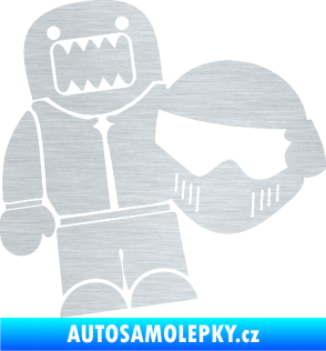 Samolepka Domo 014 pravá Stig škrábaný hliník
