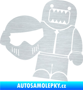 Samolepka Domo 014 levá Stig škrábaný hliník
