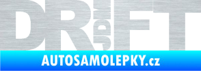 Samolepka Drift 008  nápis JDM škrábaný hliník