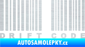 Samolepka Drift code škrábaný hliník