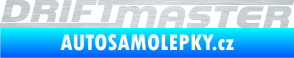 Samolepka Drift master nápis škrábaný hliník