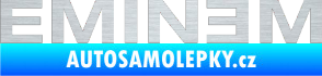 Samolepka Eminem škrábaný hliník