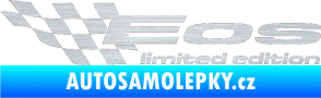 Samolepka Eos limited edition levá škrábaný hliník