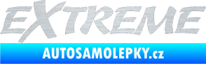 Samolepka Extreme 003 škrábaný hliník