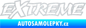 Samolepka Extreme 004 škrábaný hliník