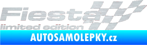 Samolepka Fiesta limited edition pravá škrábaný hliník