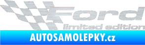 Samolepka Ford limited edition levá škrábaný hliník