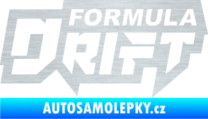 Samolepka Formula drift nápis škrábaný hliník
