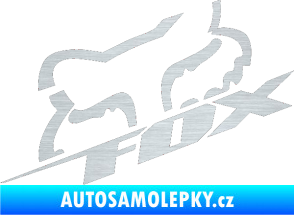 Samolepka Fox 006 škrábaný hliník
