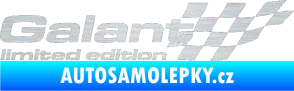 Samolepka Galant limited edition pravá škrábaný hliník