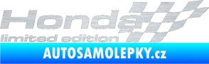 Samolepka Honda limited edition pravá škrábaný hliník