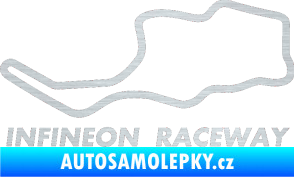 Samolepka Okruh Infineon Raceway škrábaný hliník
