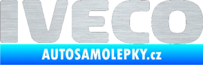 Samolepka Iveco škrábaný hliník