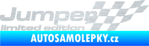 Samolepka Jumper limited edition pravá škrábaný hliník