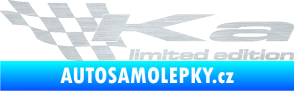 Samolepka Ka limited edition levá škrábaný hliník