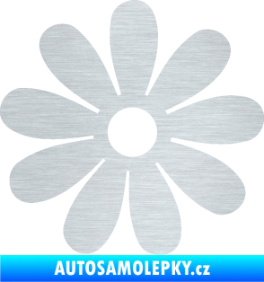 Samolepka Kopretina 001 škrábaný hliník