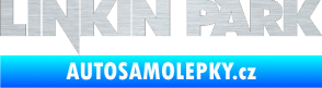 Samolepka Linkin Park 002 škrábaný hliník