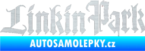 Samolepka Linkin Park 004 škrábaný hliník