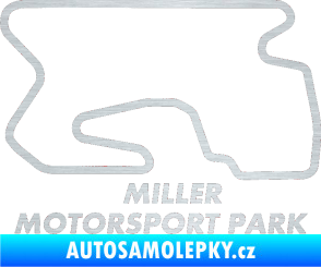 Samolepka Okruh Miller Motorsport Park outer škrábaný hliník