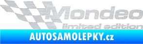Samolepka Mondeo limited edition levá škrábaný hliník