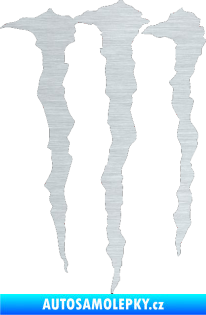 Samolepka Monster Energy 002 škrábaný hliník