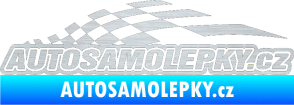 Samolepka Nálepka na auto - www.autosamolepky.cz 003 škrábaný hliník