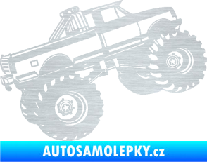 Samolepka Off Road 003 pravá škrábaný hliník