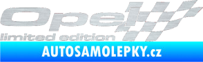 Samolepka Opel limited edition pravá škrábaný hliník