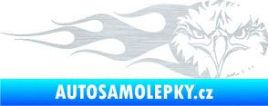 Samolepka Orel 004 pravá škrábaný hliník