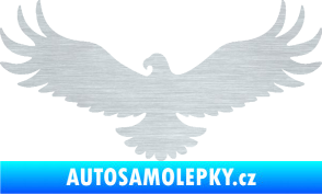 Samolepka Orel 006 levá škrábaný hliník