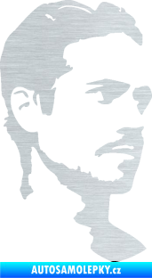 Samolepka Paul Walker 004 pravá škrábaný hliník