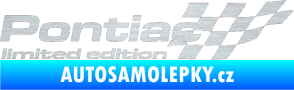 Samolepka Pontiac limited edition pravá škrábaný hliník