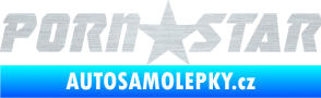 Samolepka Porn star  škrábaný hliník