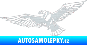 Samolepka Predators 028 levá sup škrábaný hliník