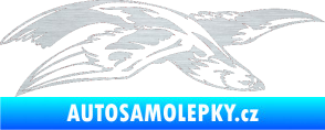 Samolepka Predators 032 pravá škrábaný hliník