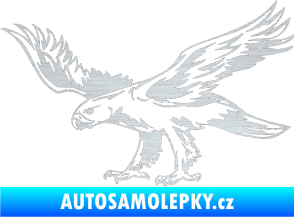 Samolepka Predators 043 levá škrábaný hliník