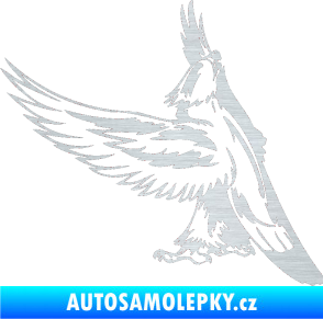 Samolepka Predators 054 levá orel škrábaný hliník