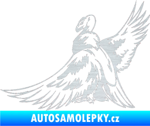 Samolepka Predators 071 levá sup škrábaný hliník
