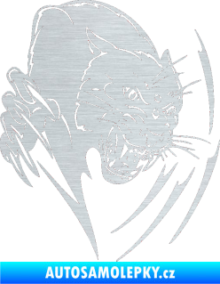 Samolepka Predators 111 pravá puma škrábaný hliník