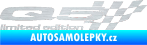Samolepka Q5 limited edition pravá škrábaný hliník