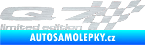 Samolepka Q7 limited edition pravá škrábaný hliník