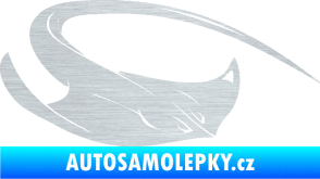 Samolepka Rejnok 002 pravá škrábaný hliník