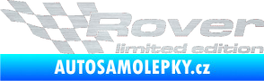 Samolepka Rover limited edition levá škrábaný hliník