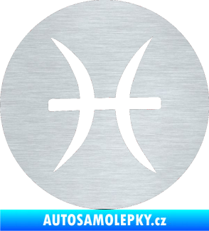 Samolepka Ryby 001 - horoskop škrábaný hliník